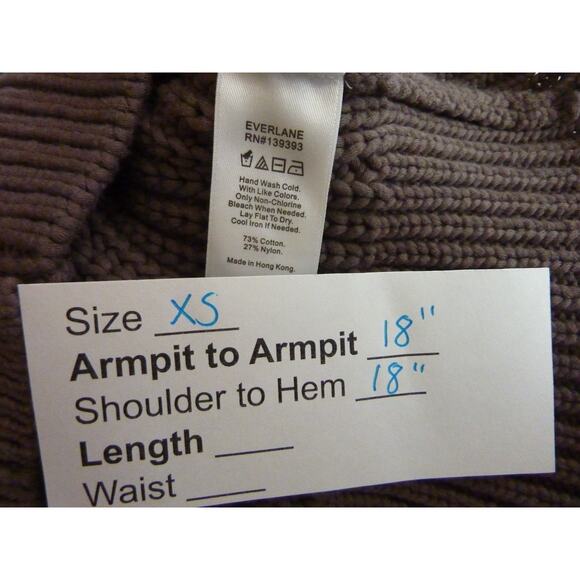 Everlane Sweater Cardigan XS V Neck - Picture 7 of 7